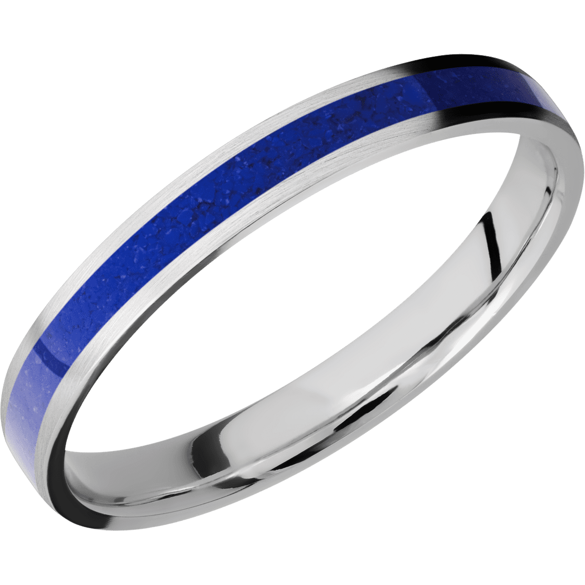 10K White Gold + Satin Finish