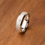 Size 10.5 Titanium and Diamond