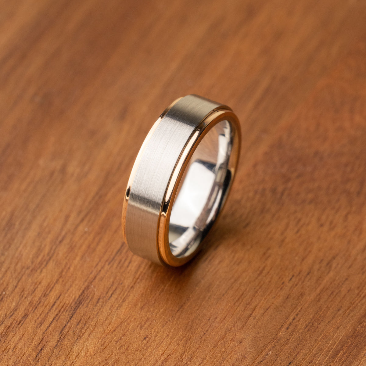 Size 10 Cobalt Chrome and 14K Rose Gold