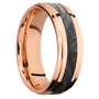 14K Rose Gold + Polish , Polish Finish