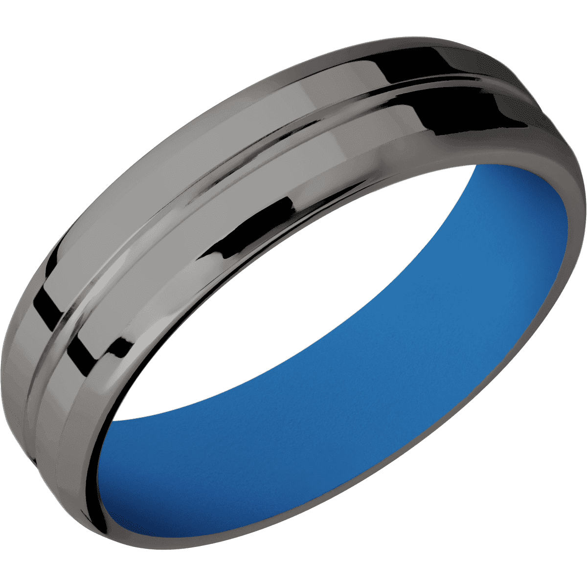 Tantalum Noir + Polish , Polish Finish + Sea Blue