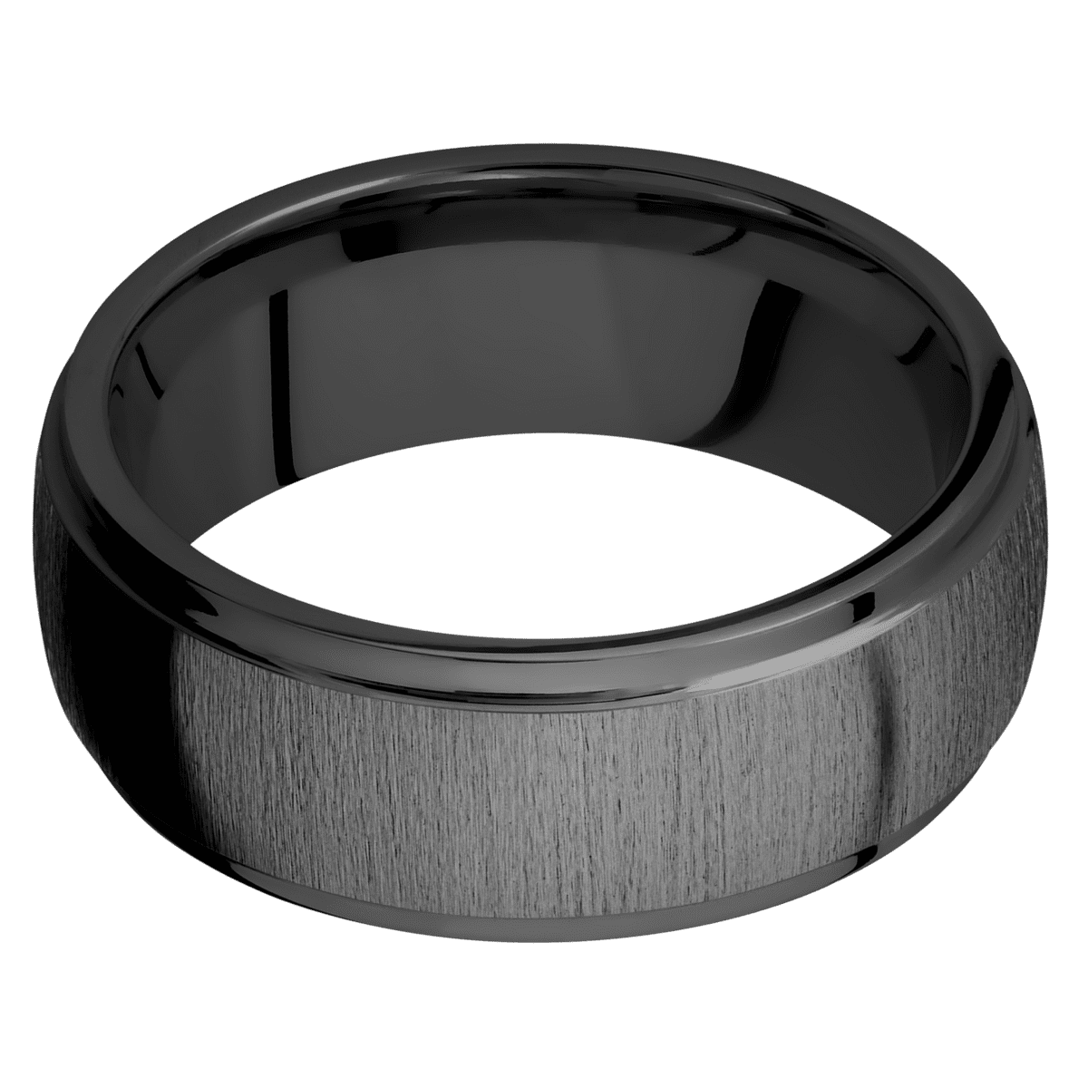 Zirconium + Crosssatinblack , Polish Finish