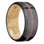 Zirconium + Polish , Polish Finish + Boxelder Burl