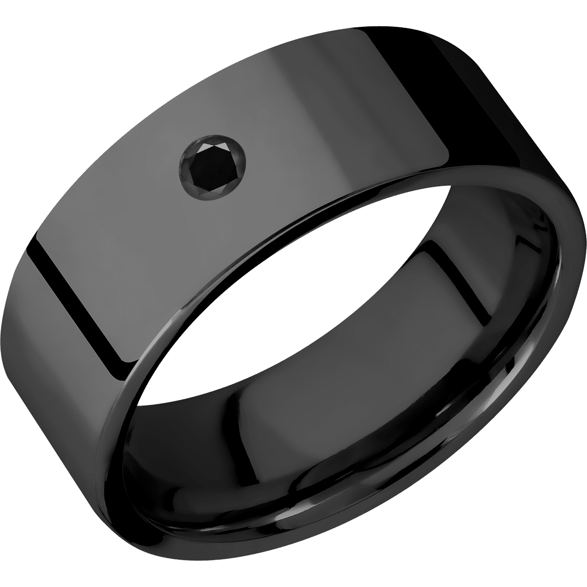 Zirconium + Polish Finish