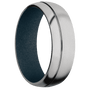 Titanium + Bead , Bead Finish + Blue Titanium