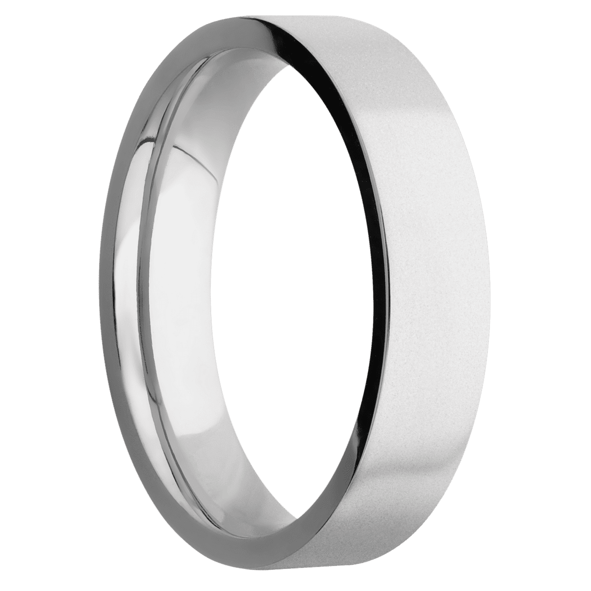 10K White Gold + Bead Finish