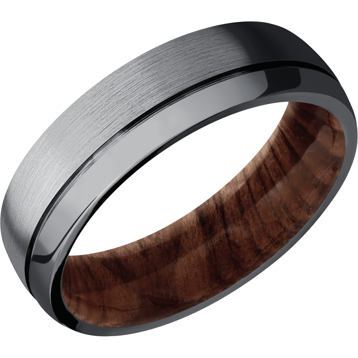 Tantalum + Satin , Polish Finish + Sequoia