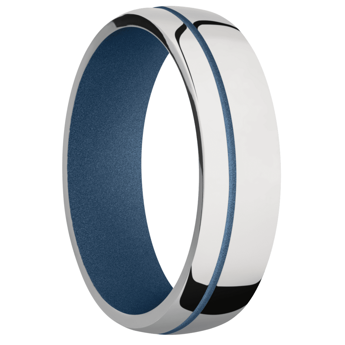 Cobalt Chrome + Polish , Polish Finish + Polar Blue
