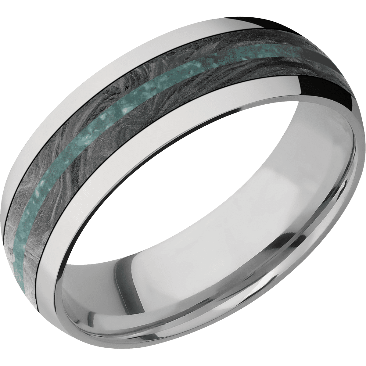 Titanium + Polish Finish