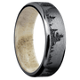 Tantalum + Stone , Polish Finish + Antler