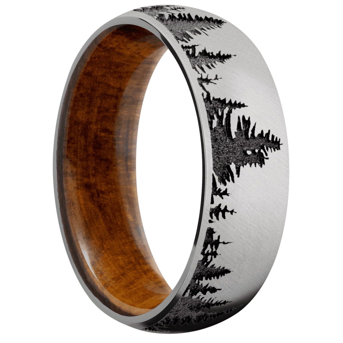 Titanium + Anglesatin Finish + Desert Iron Wood