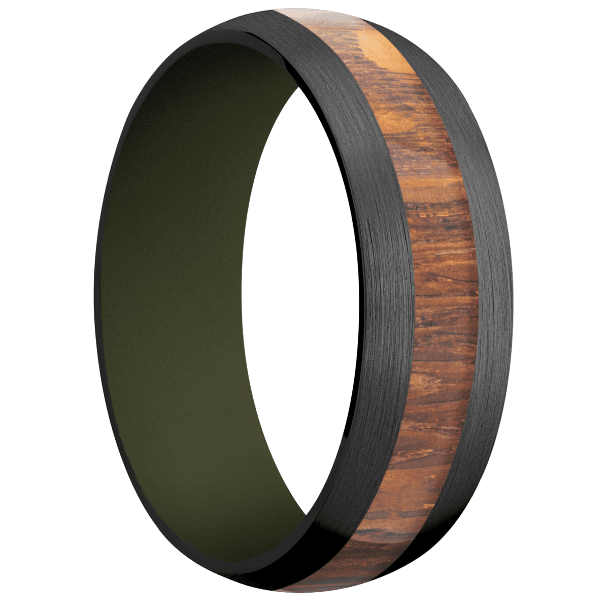 Zirconium + Satin Finish + Vintage Green