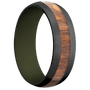Zirconium + Satin Finish + Vintage Green