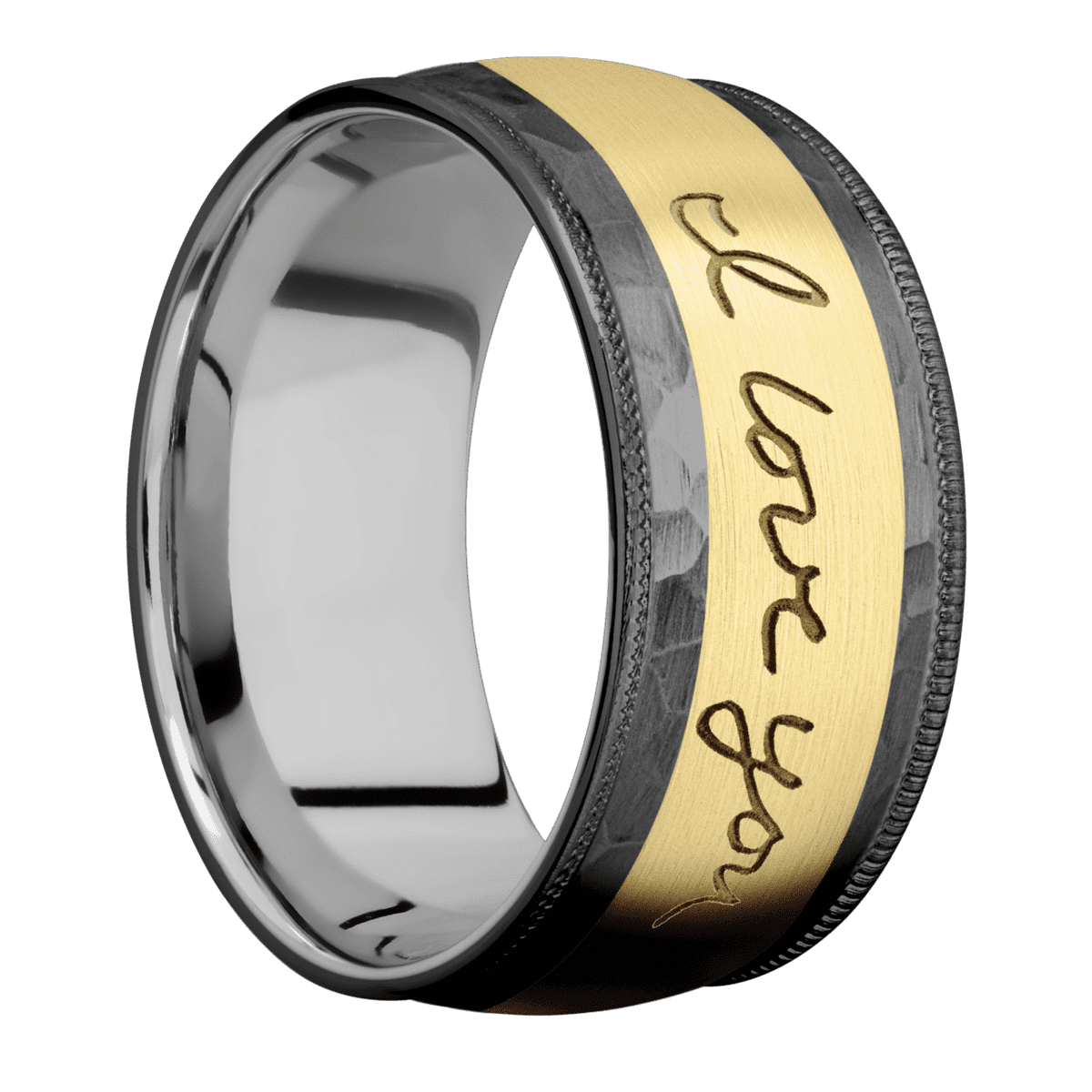Zirconium + Hammer Finish + Titanium