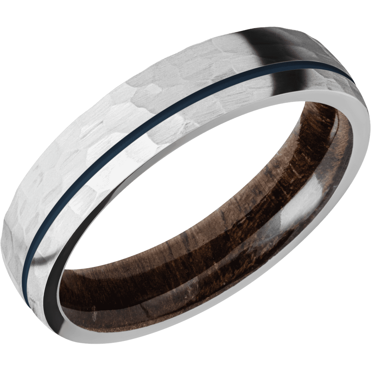 Cobalt Chrome + Hammer , Hammer Finish + Walnut