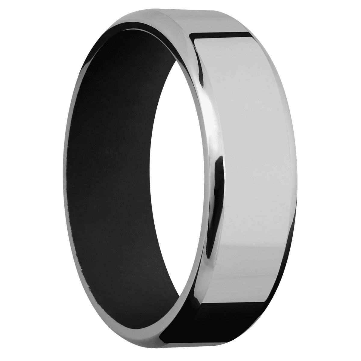 Titanium + Polish , Polish Finish + Black