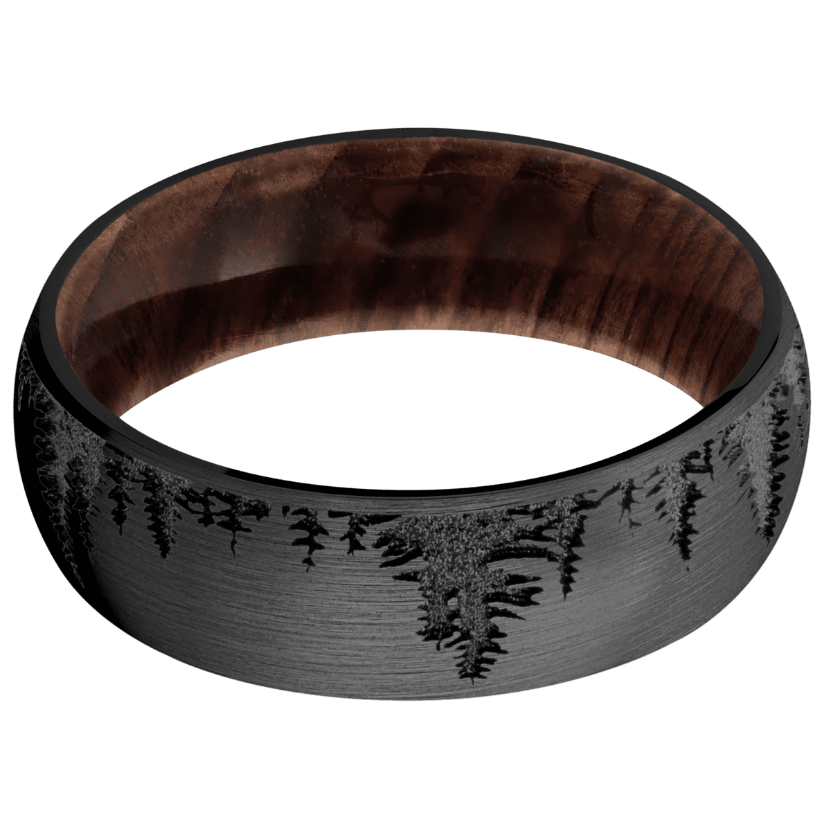 Zirconium + Satin Finish + Sequoia