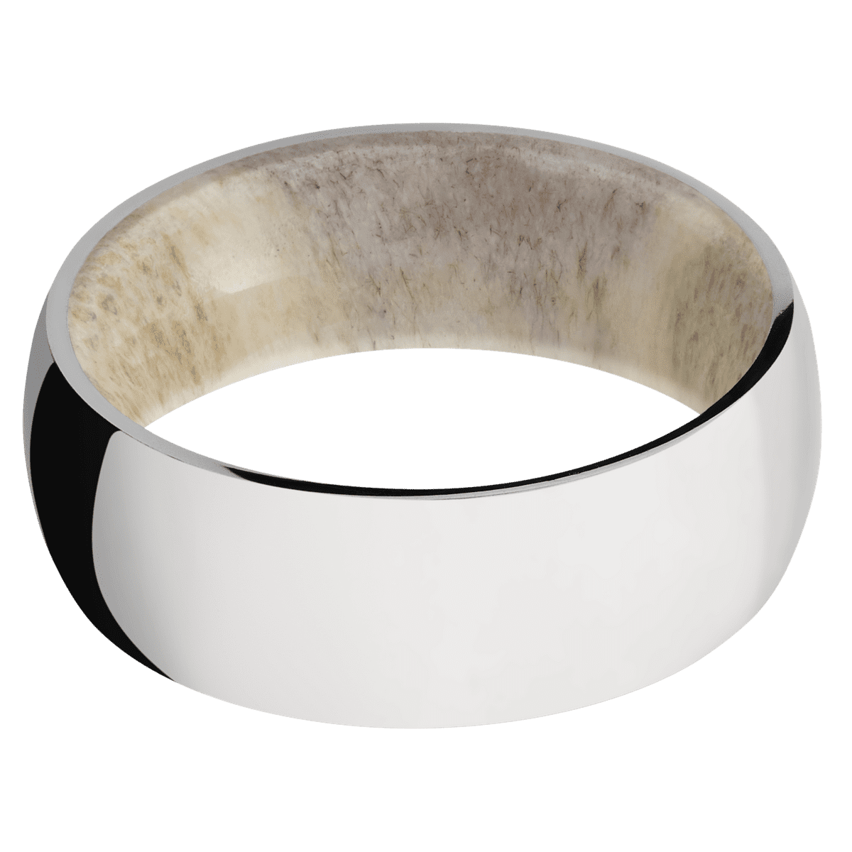 Cobalt Chrome + Polish Finish + Antler Sleeve