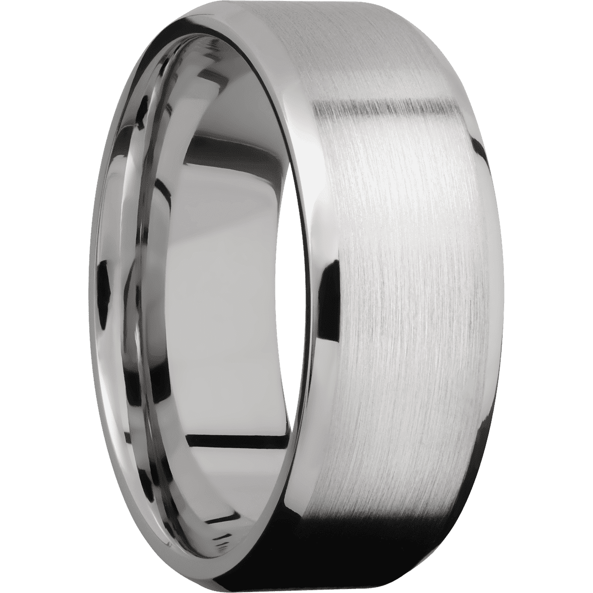 10K White Gold + Satin , Polish Finish Emblem