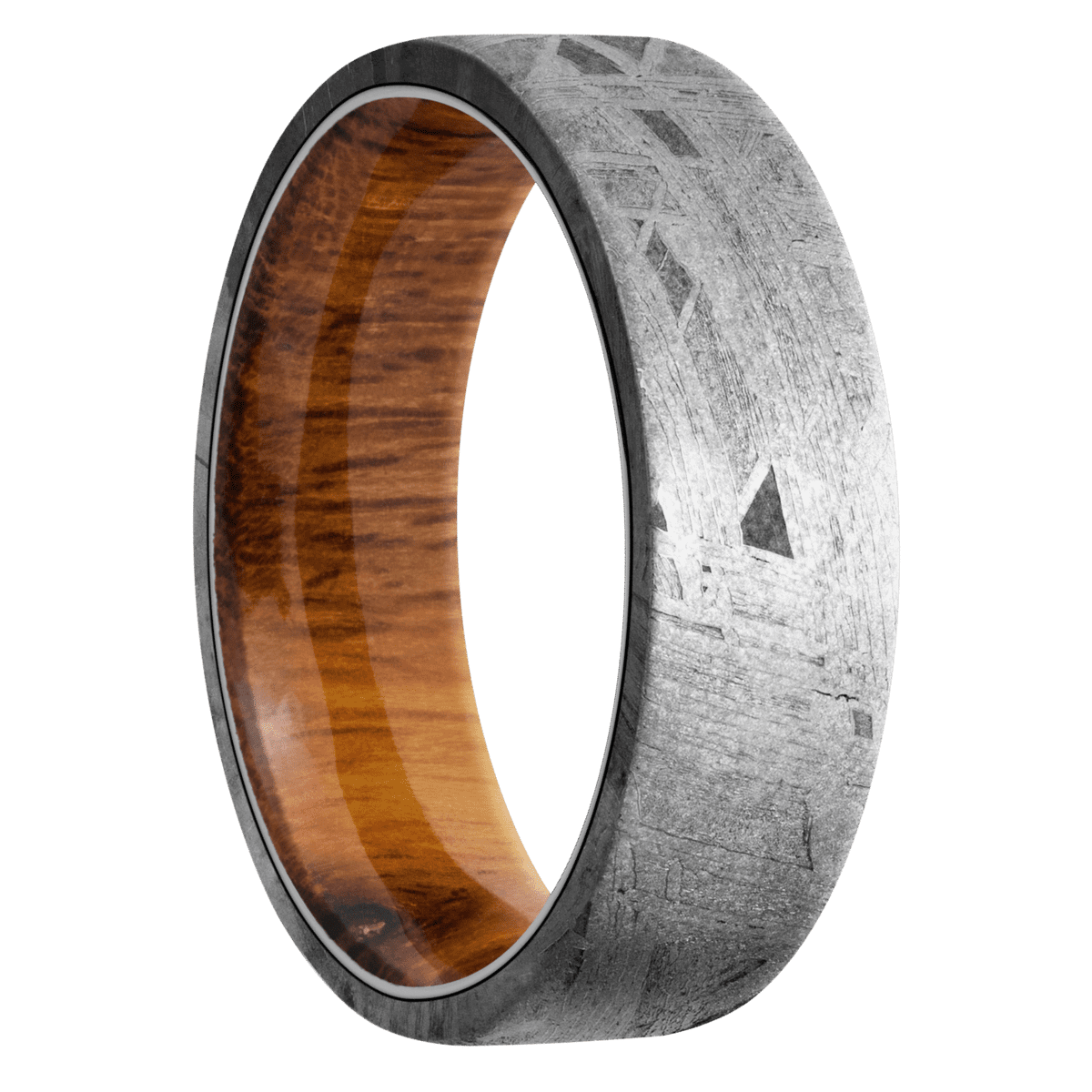 Meteorite + None Finish + Desert Iron Wood - Emblem