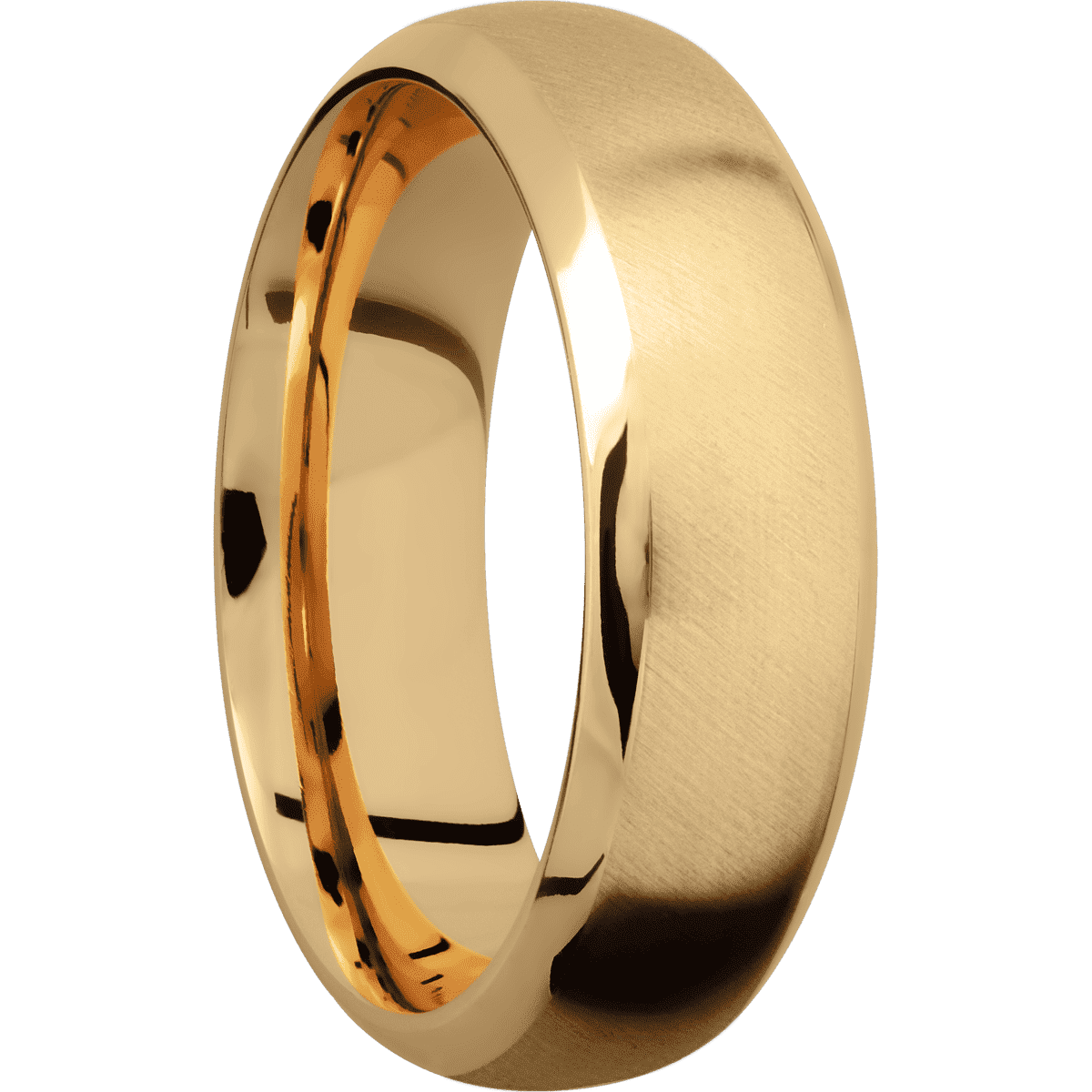 10K Yellow Gold + Anglesatin , Polish Finish