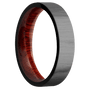 Zirconium + Crosssatinblack Finish + Blood Wood