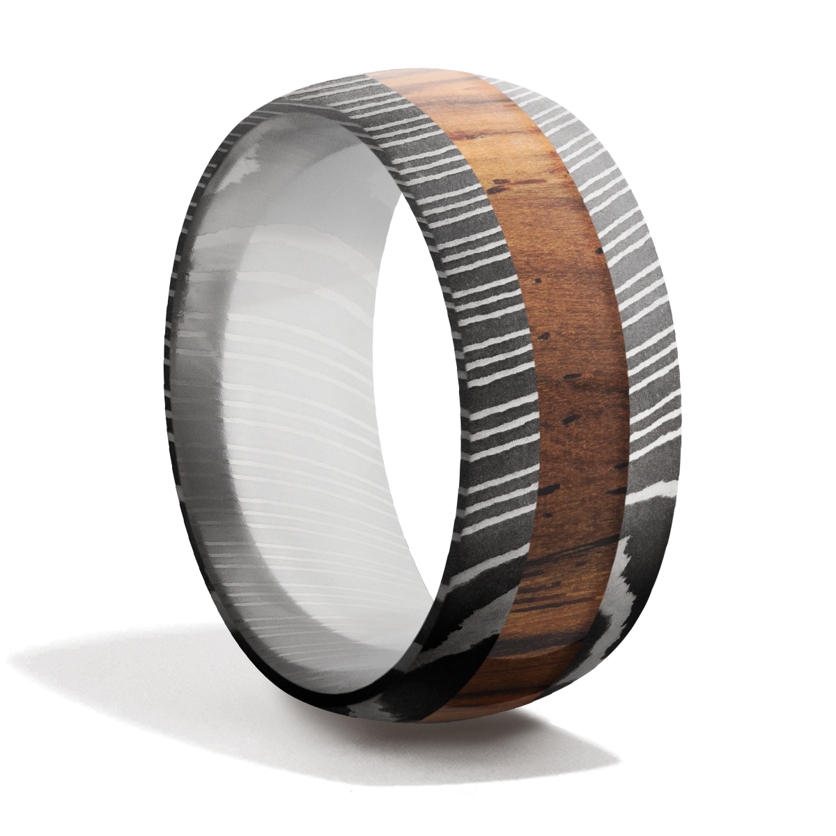 Damascus Steel + Hardwood