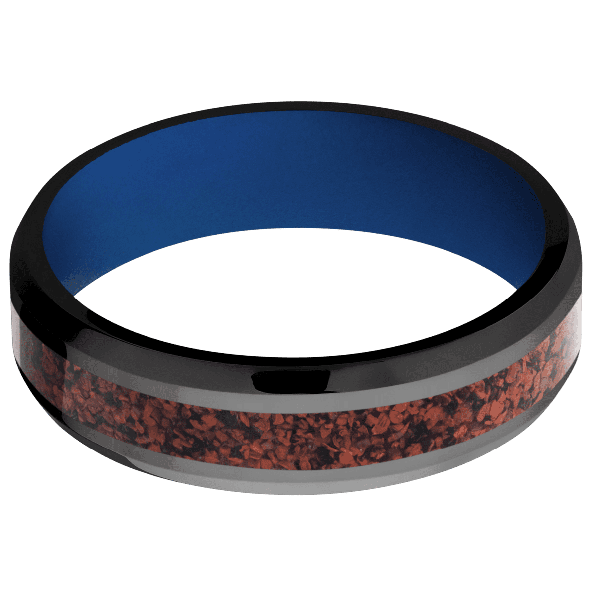Zirconium + Polish , Polish Finish + Royal Blue