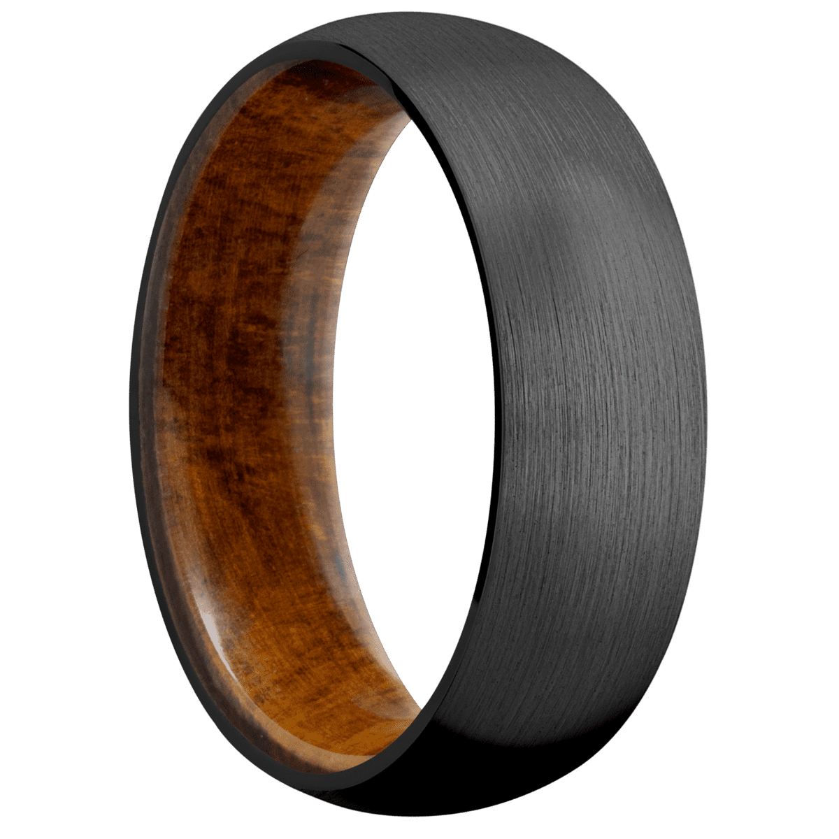 Zirconium + Satin Finish + Desert Iron Wood