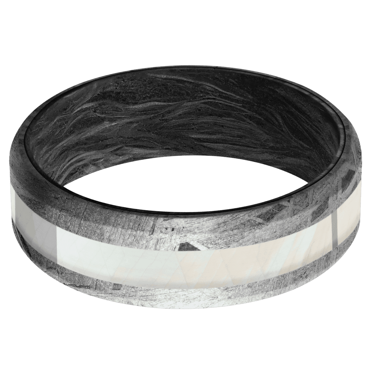 Meteorite + None Finish + Forged Carbon Fiber