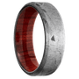 Meteorite + None Finish + Red Heart