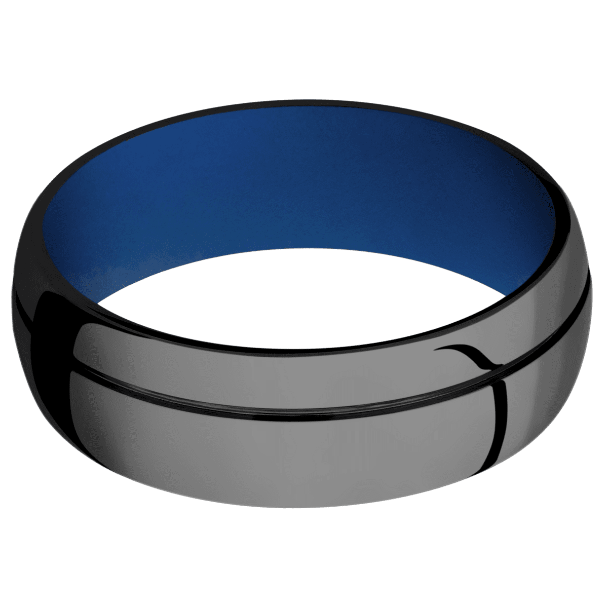 Zirconium + Polish , Polish Finish + Royal Blue
