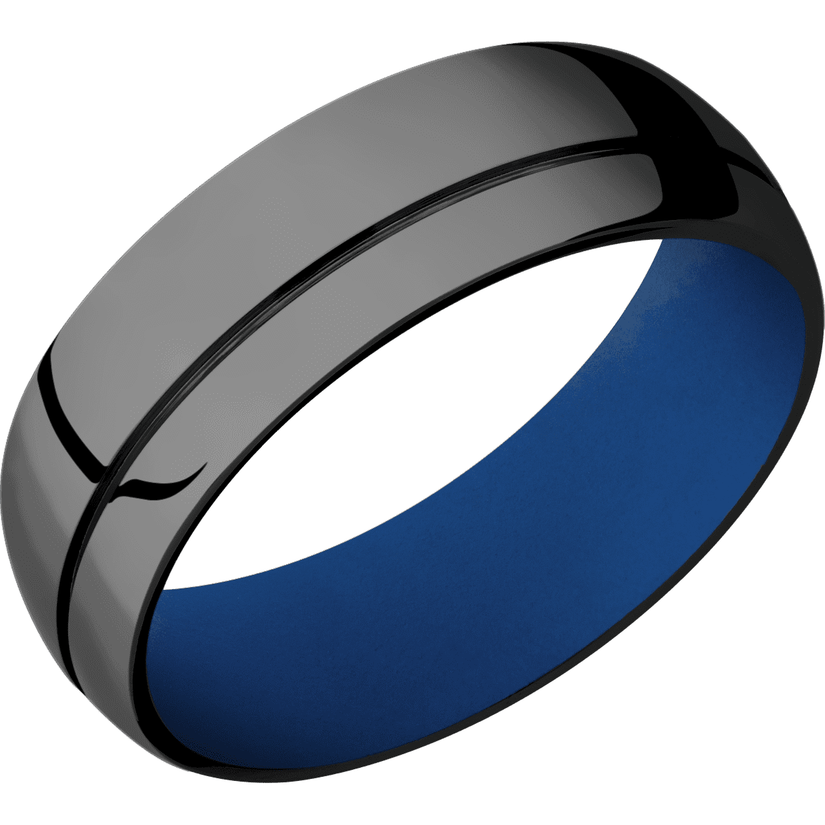 Zirconium + Polish , Polish Finish + Royal Blue
