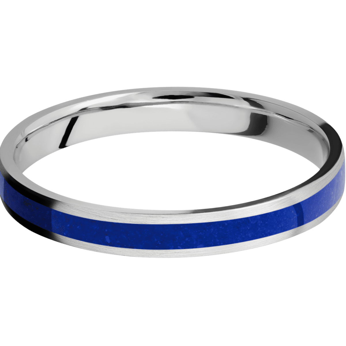 10K White Gold + Satin Finish
