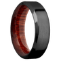 Zirconium + Satin , Polish Finish + Blood Wood