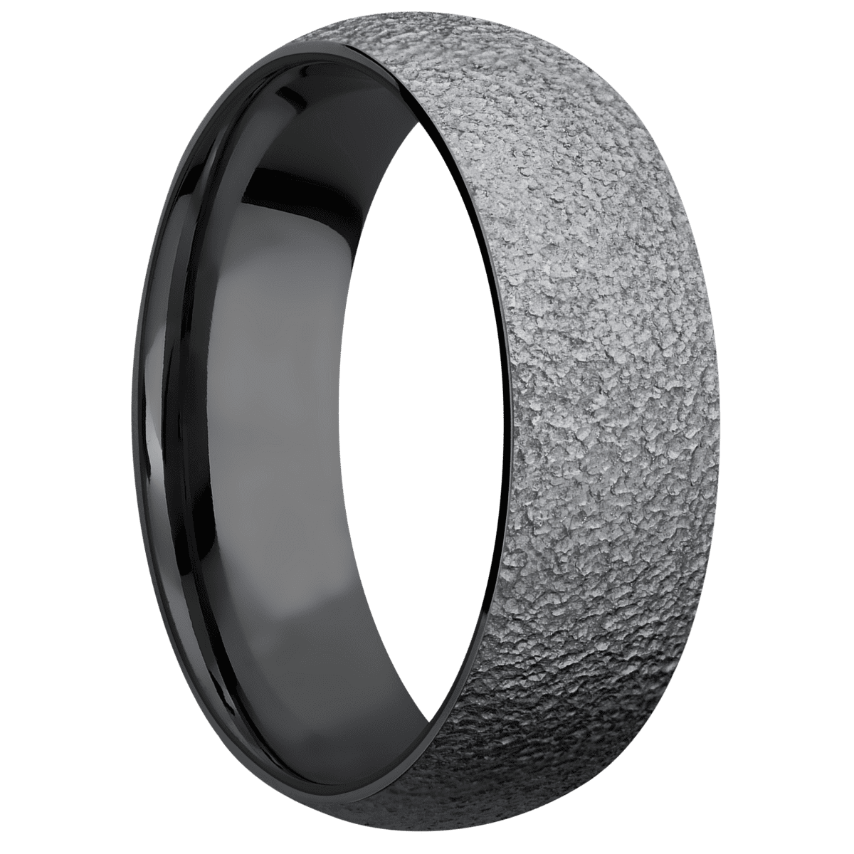 Tantalum + Stipple Finish + Zirconium