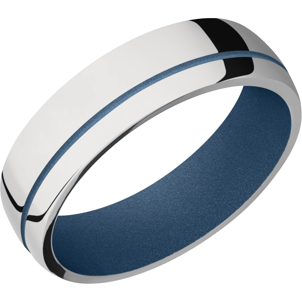Cobalt Chrome + Polish , Polish Finish + Polar Blue