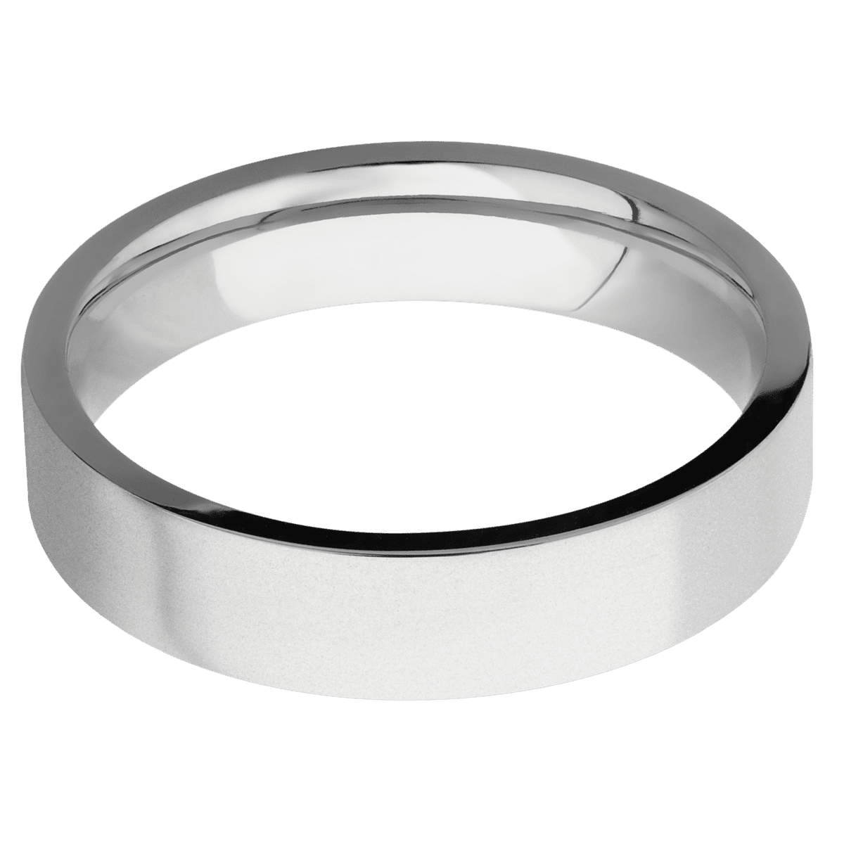 10K White Gold + Bead Finish