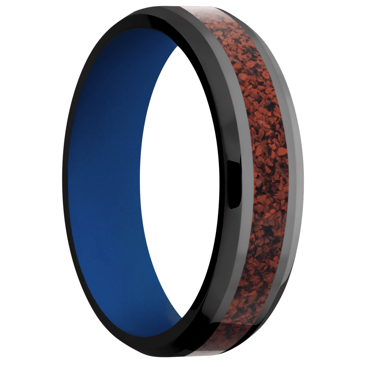 Zirconium + Polish , Polish Finish + Royal Blue