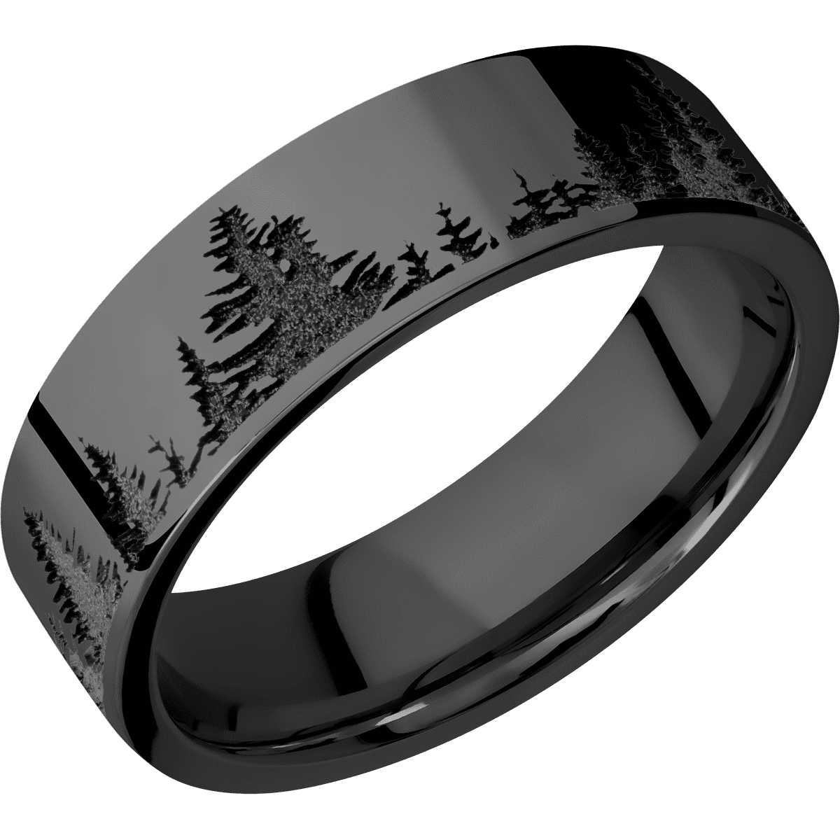 Zirconium + Polish Finish