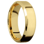 14K Yellow Gold + Satin , Polish Finish + 14K Yellow Gold