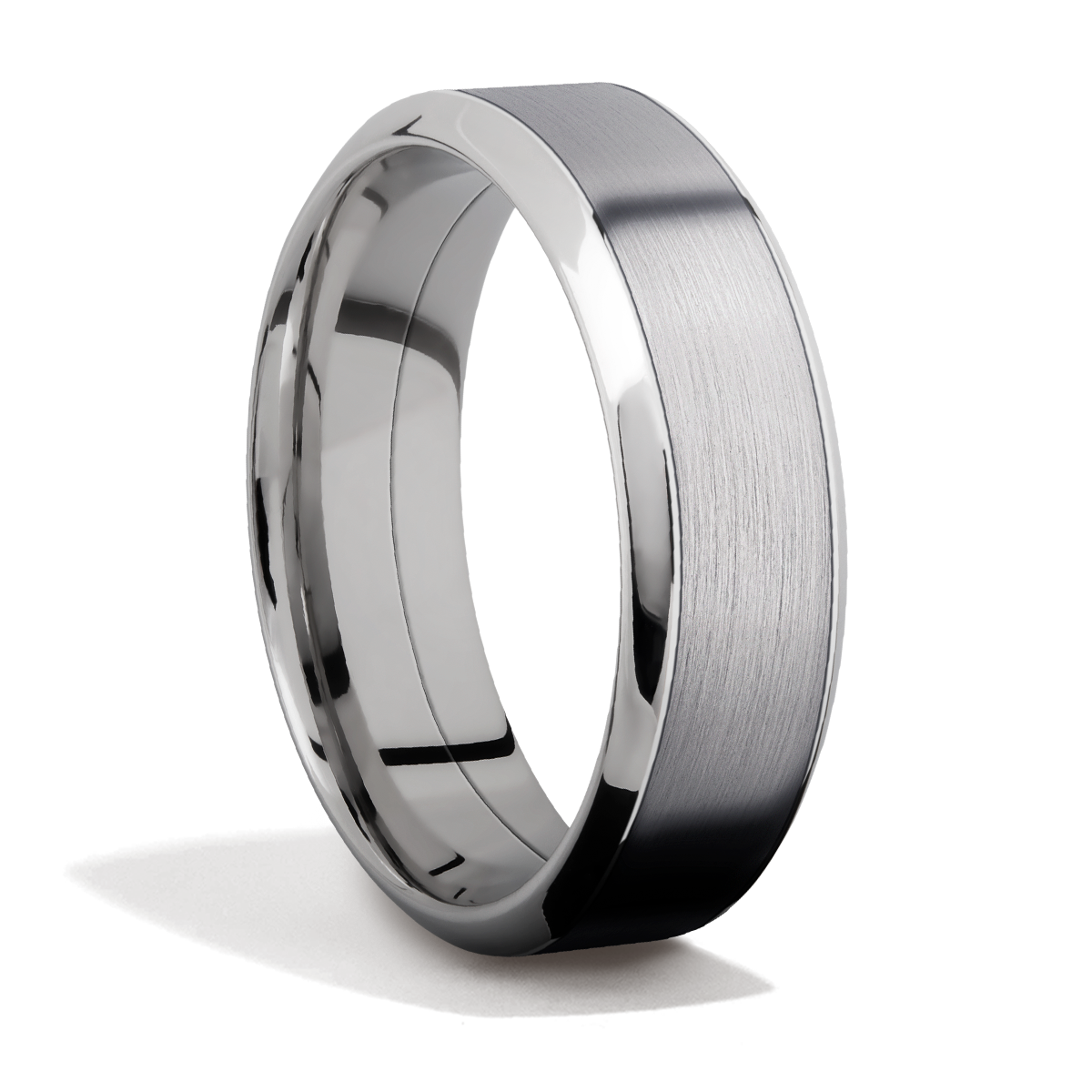 Men's Gold 7mm 14k Dual Toned Gold Wedding Band Size 14 Mens