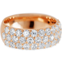 Stunning Rose Gold + White Diamonds