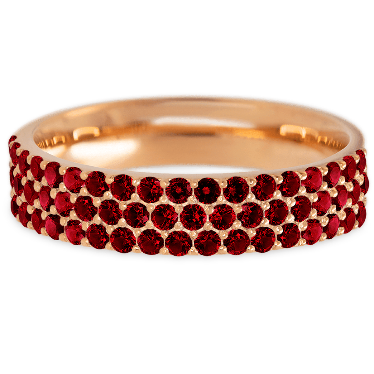 Dazzling Rose Gold + Colored Gemstones