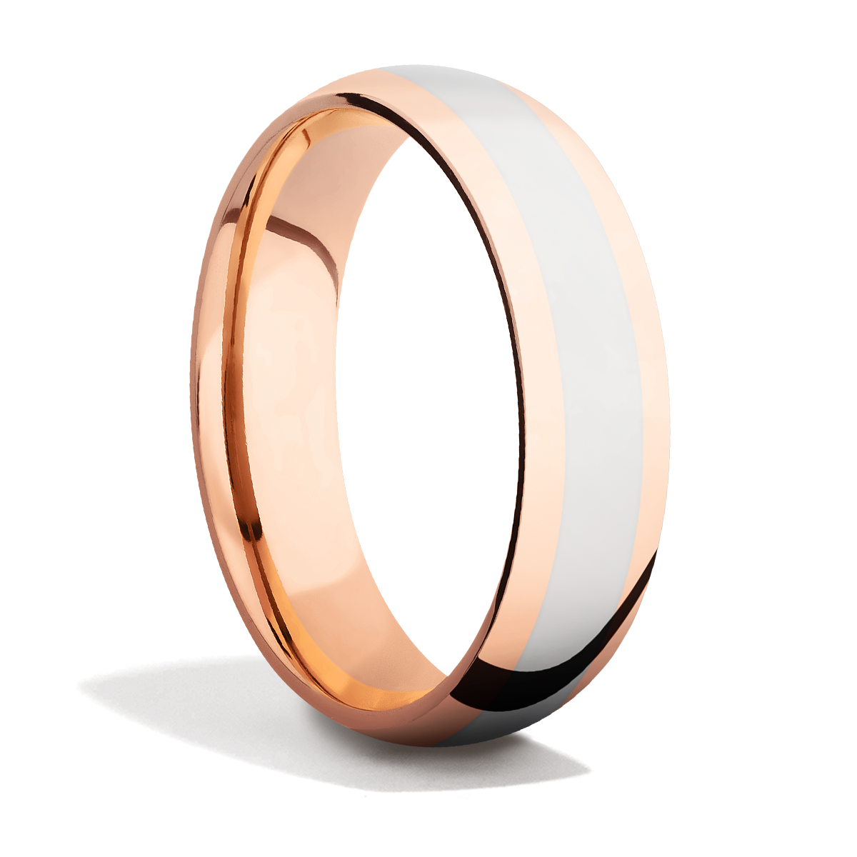 Rose Gold + Precious Metal Custom Inlay