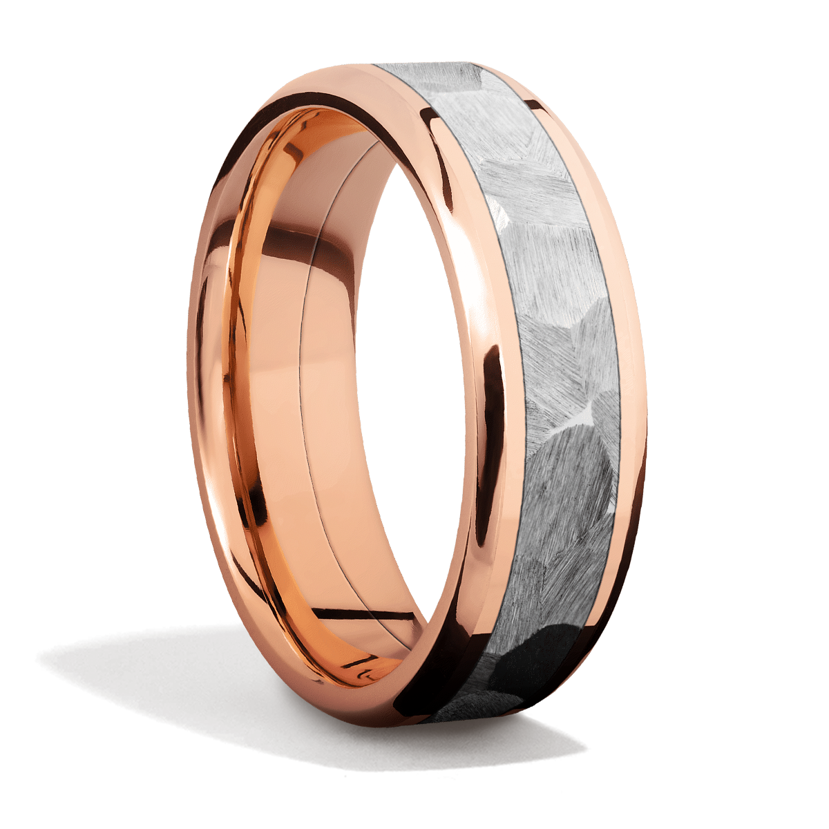 Rose Gold + Titanium + Rock Finish