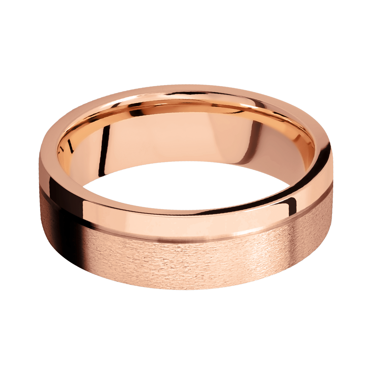 Rose Gold + Accent Groove + Custom Finish