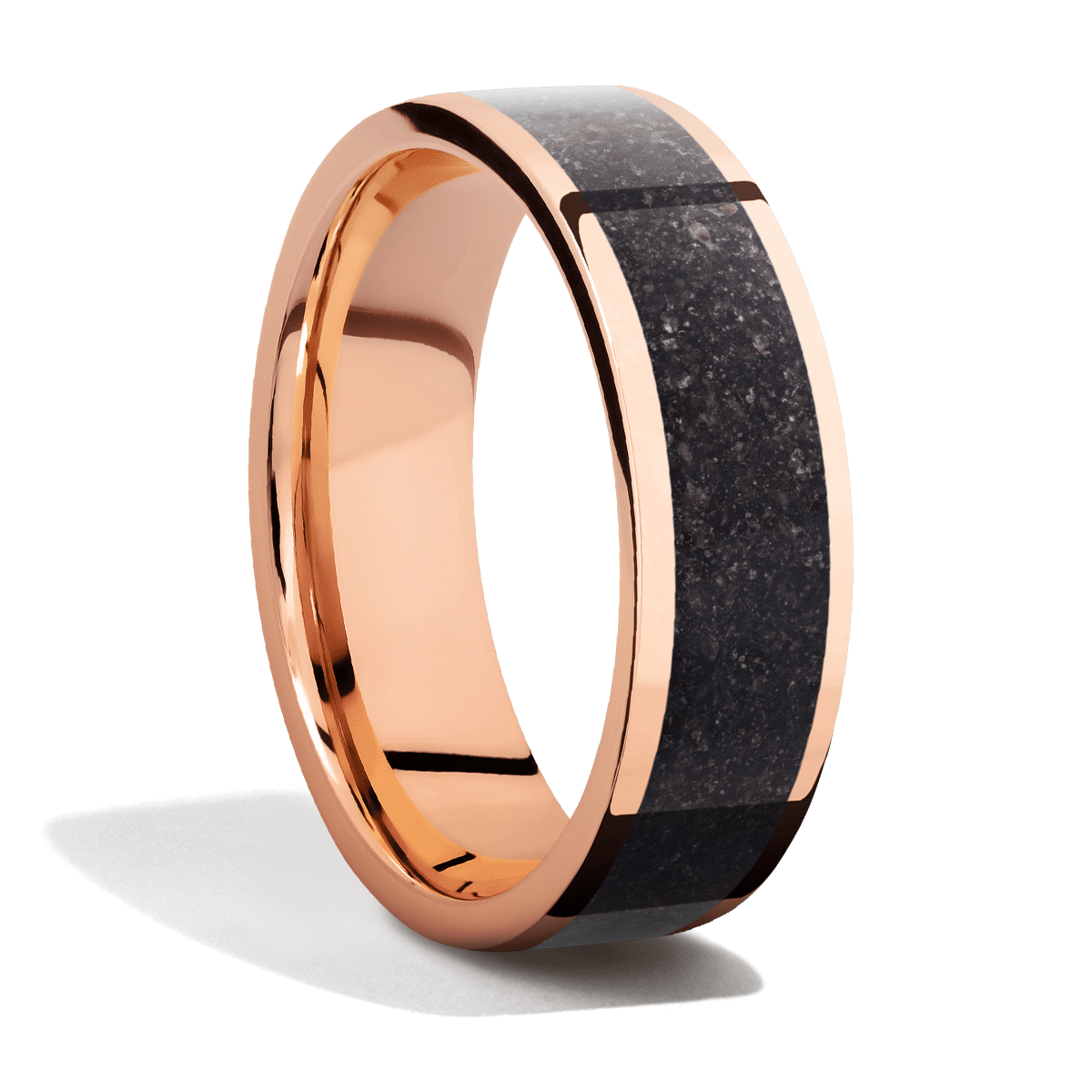 Rose Gold + Dinosaur Bone + Polish Finish