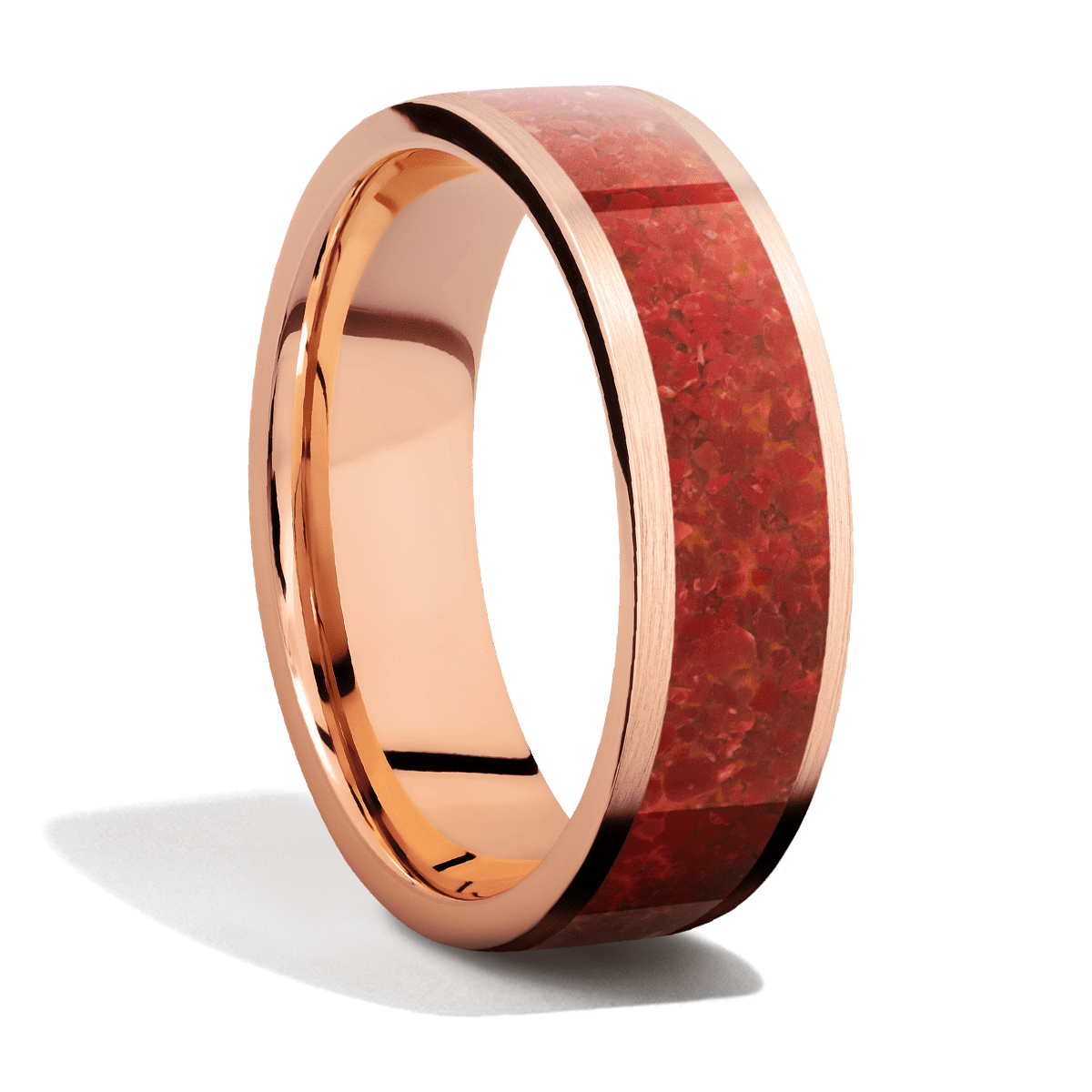 Rose Gold + Crushed Stone + Satin Finish