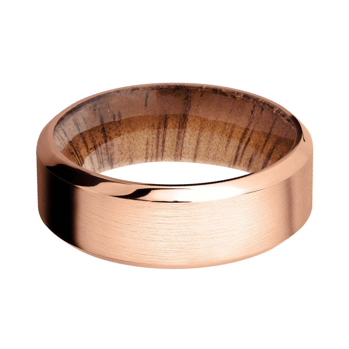 Rose Gold + Hardwood